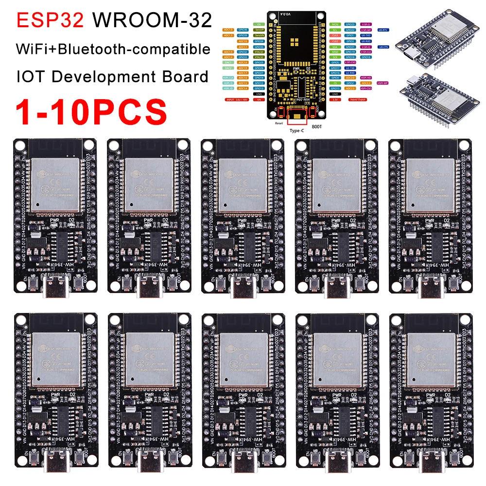 Esp32 Wifi Bluetooth Module - 1-10PCS ESP32 Development Board Wireless WiFi