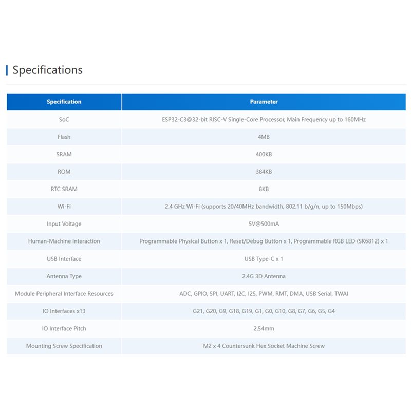 AS95-ESP32-C3 Development Boar - Esp32 C3 ulasan dan harga