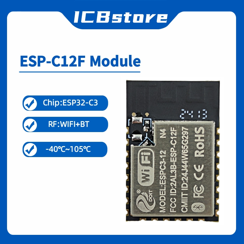 ESP32-C3 Series Module ESP-C12 - Esp32 C3 ulasan dan harga