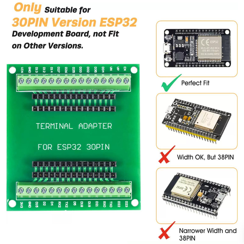 ESP32 Development Board NodeMC - Esp32 Uart Module ulasan dan harga
