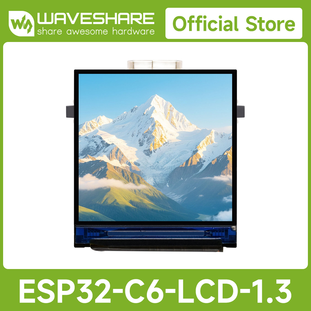 Waveshare ESP32-C6 1.3-inch LC - Esp32 Uart Module ulasan dan harga