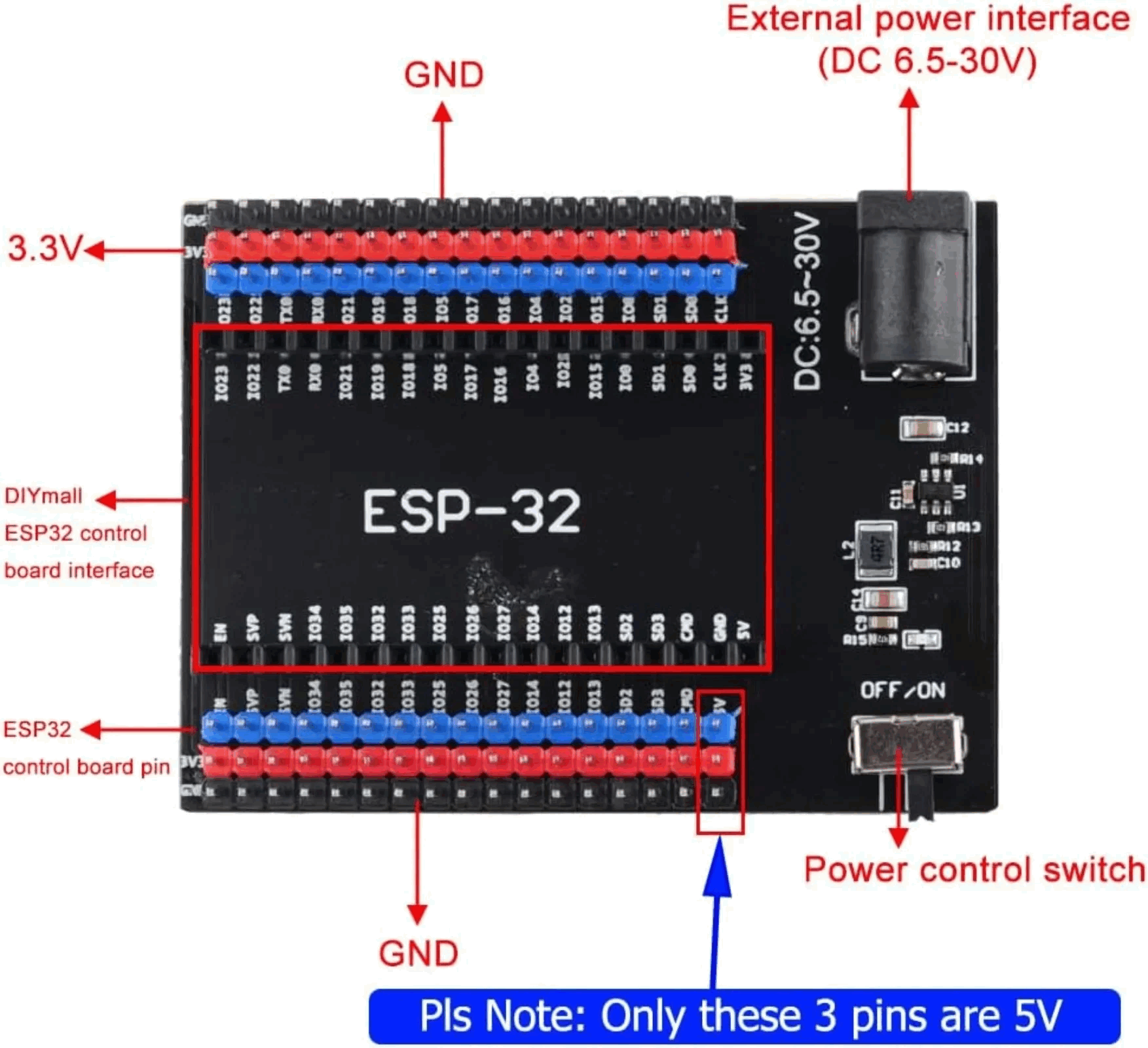 ESP32 DevKit V1 Development Bo - Esp32 Devkit ulasan dan harga