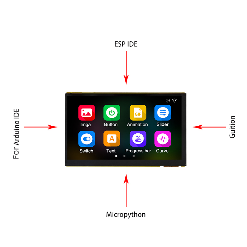 ESP32 P4 7inch LCD Development - Esp32 C6 ulasan dan harga