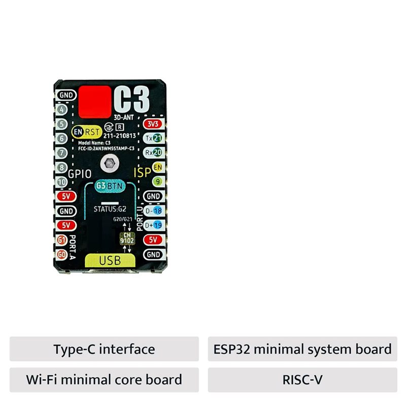 A99E-ESP32-C3 Development Boar - Esp32 C3 ulasan dan harga