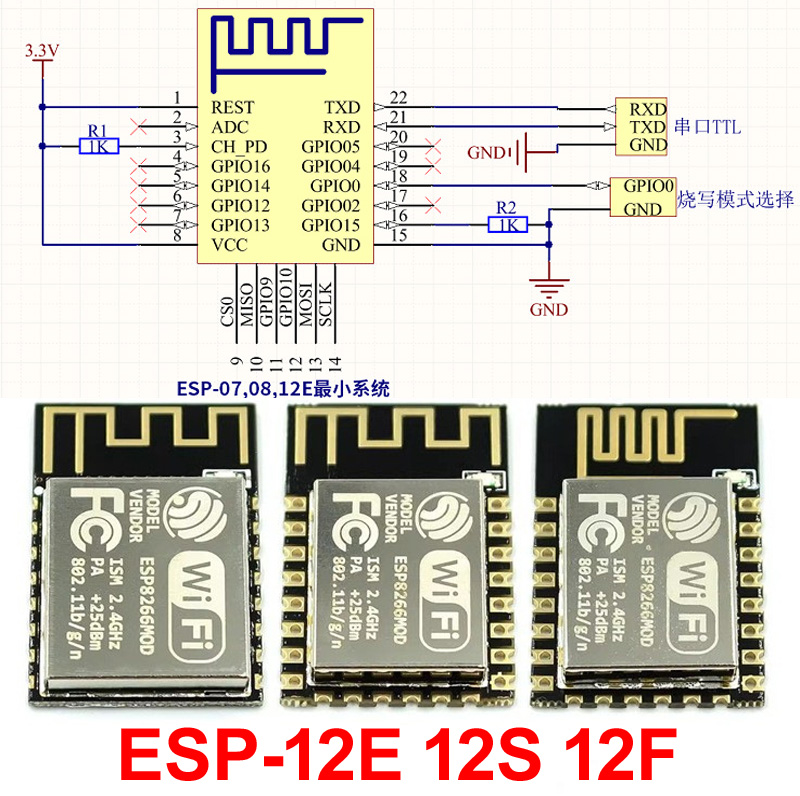 ESP32 ESP-32S ESP-12E ESP-12F  - Esp8266 ulasan dan harga