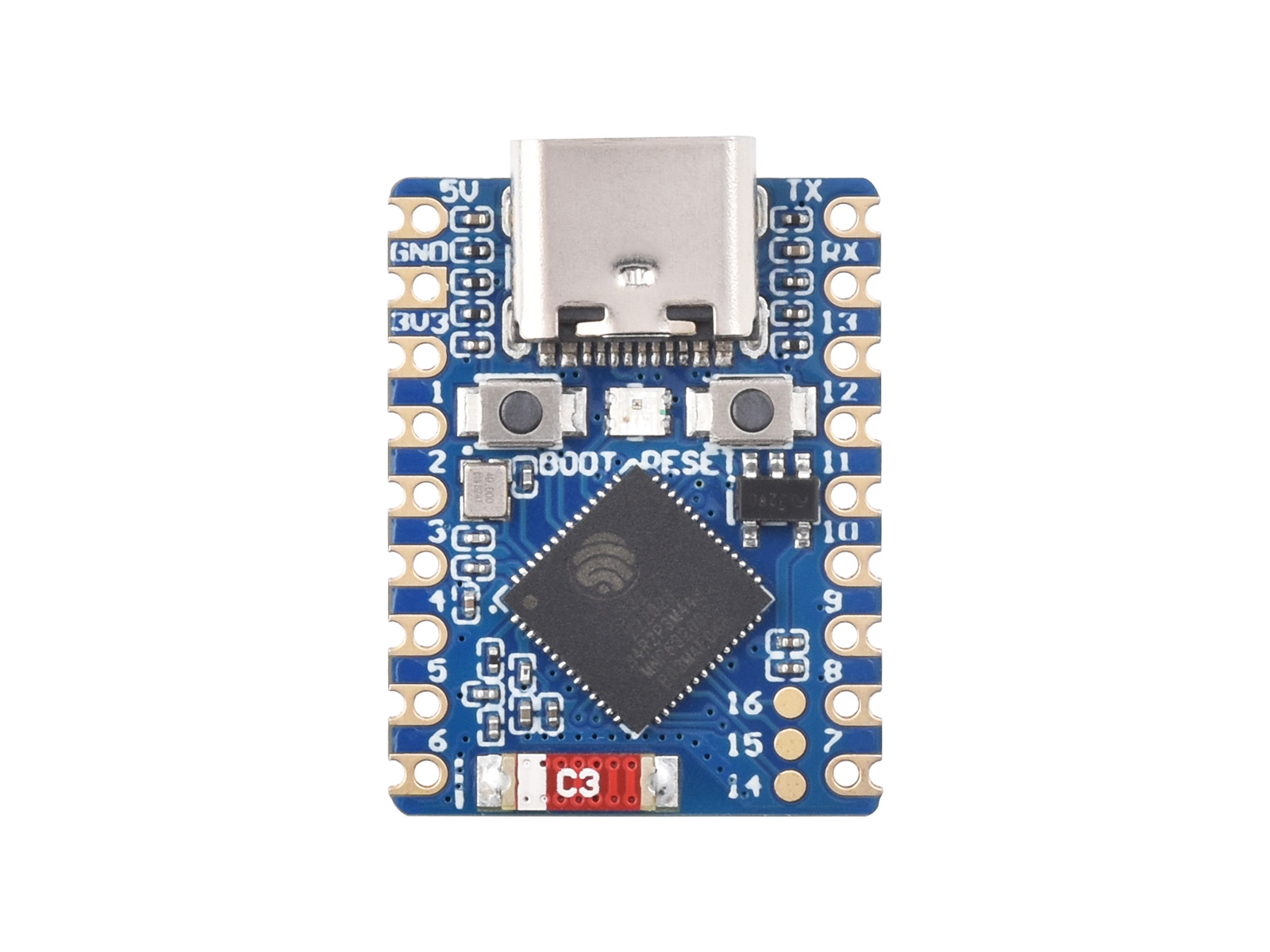 Waveshare ESP32-C3 Zero Mini D - Esp32 C3 ulasan dan harga