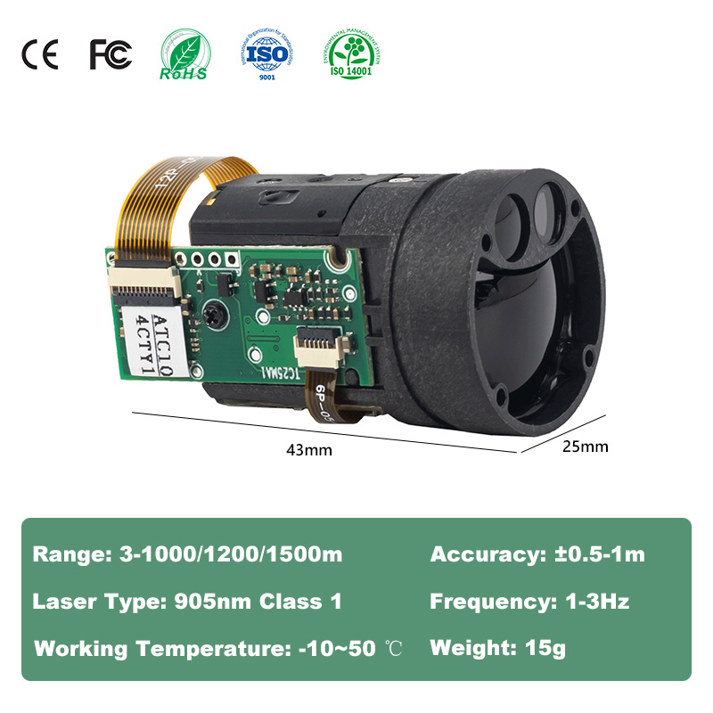 TC25 UART Laser Rangefinder Mo - Esp32 Uart Module ulasan dan harga